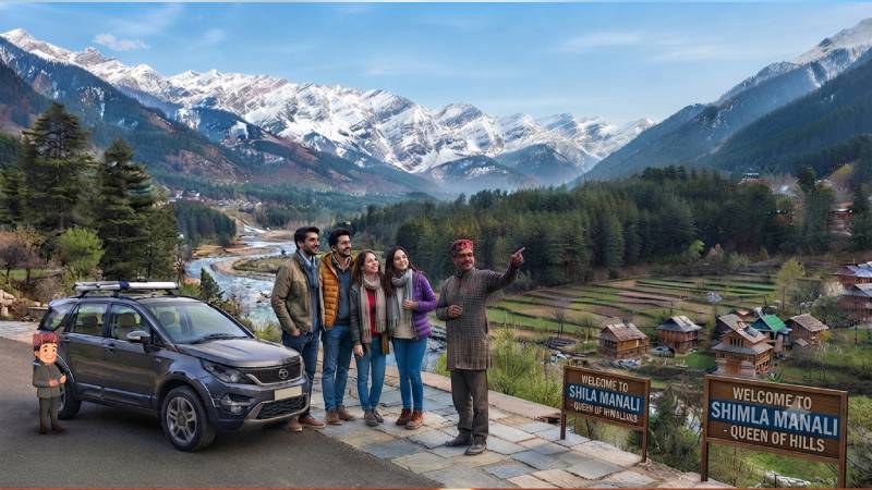 Chandigarh – Shimla – Manali – Chandigarh Tour Package | 6 Days Scenic Himachal Road Trip