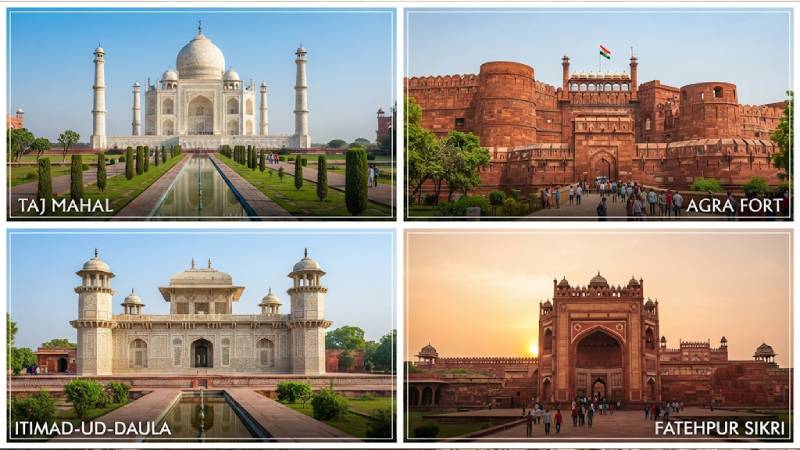 Book Reliable Agra Taxi Service for Local & Outstation Travel | Zora Travels